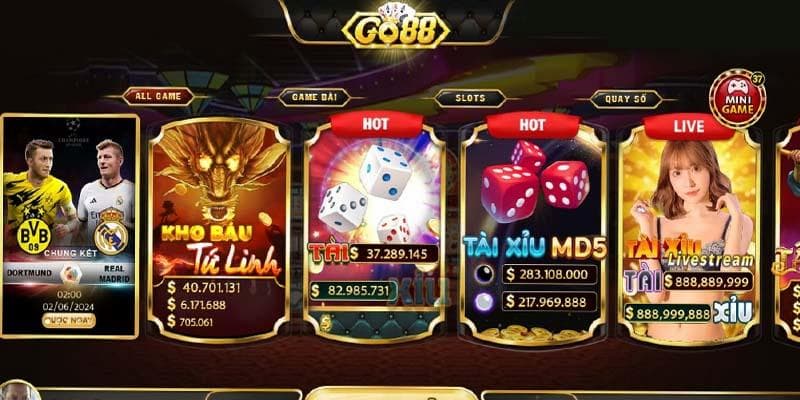 Nhà cái game bài đổi thưởng Go88 Nhà cái game bài đổi thưởng Go88 lưu ý khi tham gia