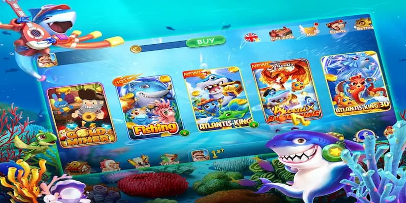 Mega Fishing Mega Fishing về tính năng đặc biệt